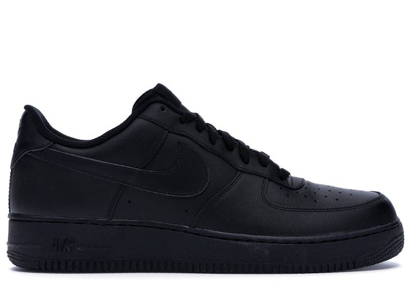 Nike Nike Air Force 1 Low '07 -- Triple Black — 