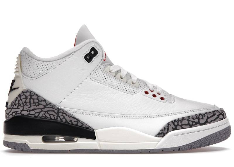 Jordan Air Jordan 3 Retro -- White Cement Reimagined — 