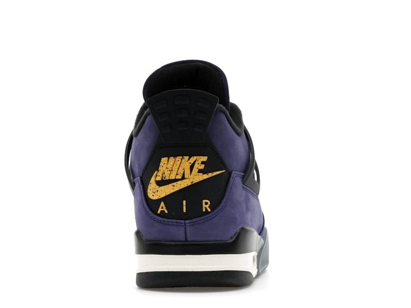 Jordan Air Jordan 4 Retro -- Lakers —  — view 4