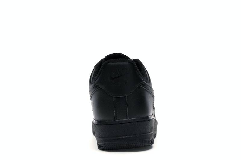 Nike Nike Air Force 1 Low '07 -- Triple Black —  — view 4