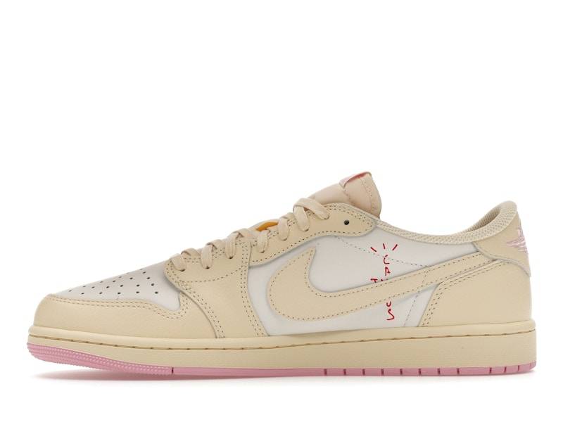 Jordan Air Jordan 1 Retro Low OG SP Travis Scott -- Shy Pink —  — view 3