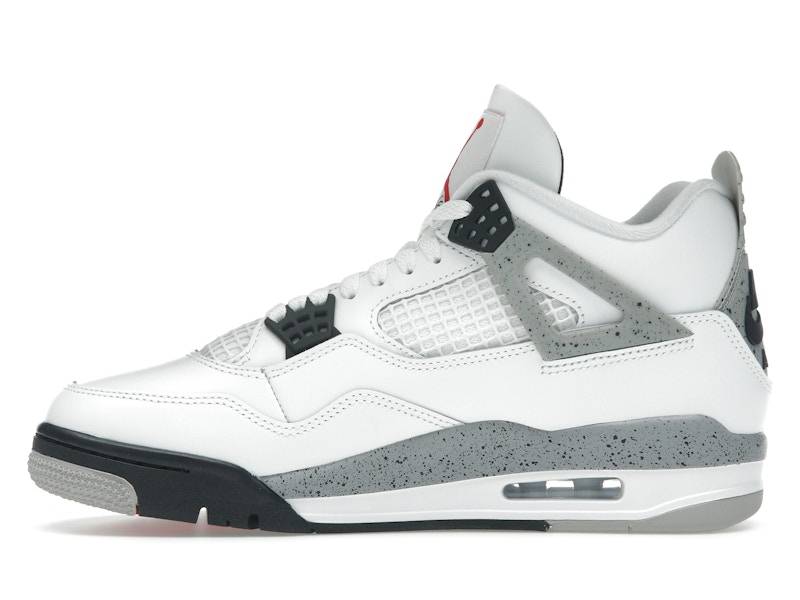 Jordan Air Jordan 4 Retro -- White Cement (2025) —  — view 3