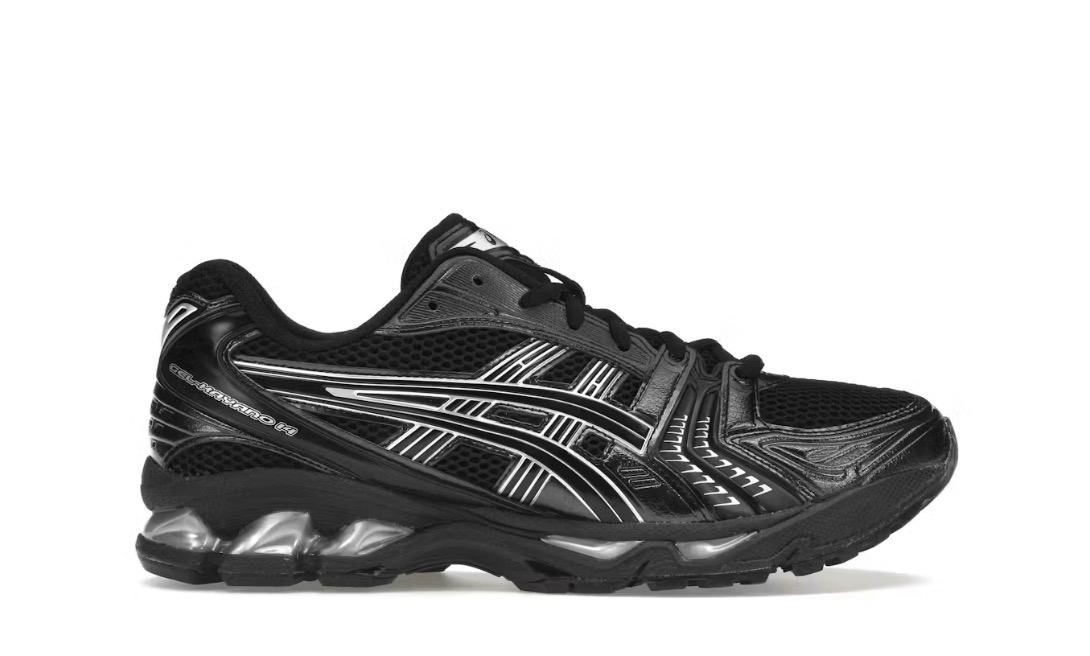  ASICS Gel-Kayano 14 -- Black / Silver