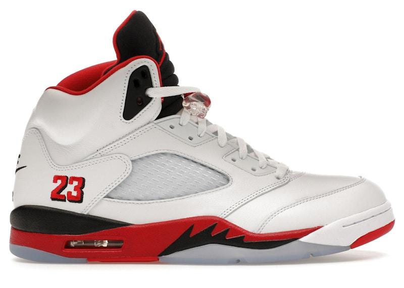 Jordan Air Jordan 5 Retro -- Fire Red Black Tongue (2025) — Air Jordan 5 Retro -- Fire Red Black Tongue (2025)