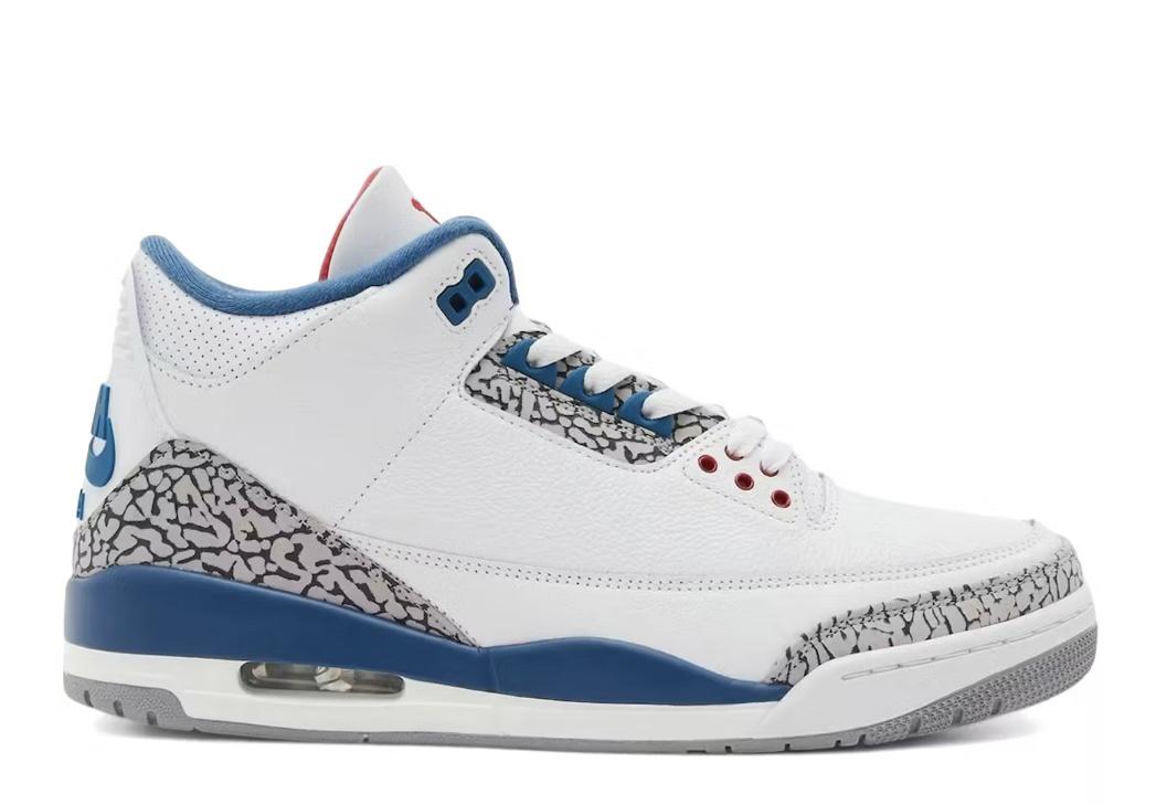  Air Jordan 3 Retro -- True Blue (2026)