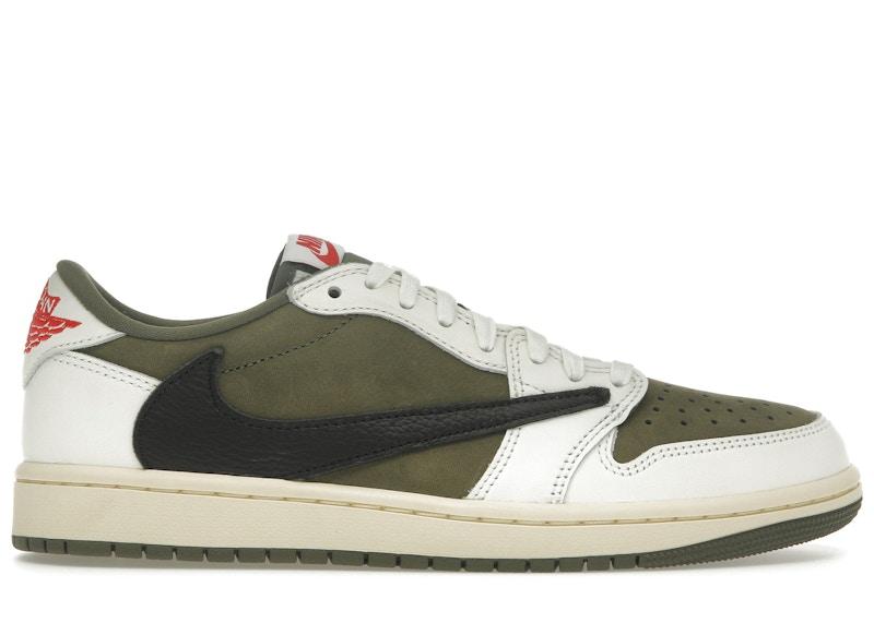 Jordan Air Jordan 1 Retro Low OG SP Travis Scott -- Medium Olive